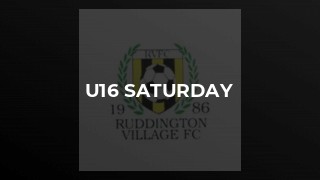 U16 Saturday