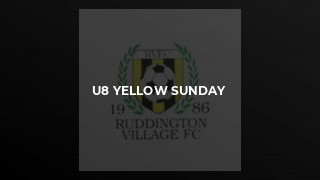 U8 Yellow Sunday