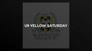 U9 Yellow Saturday