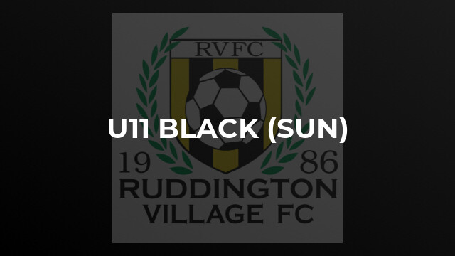 U11 Black (Sun)
