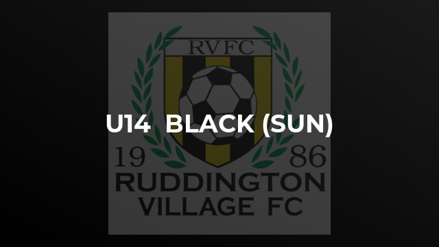 U14  Black (Sun)