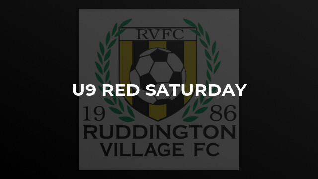 U9 Red Saturday