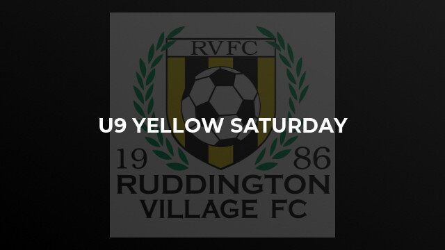 U9 Yellow Saturday