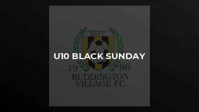 U10 Black Sunday