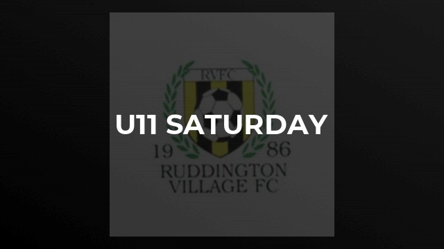 U11 Saturday