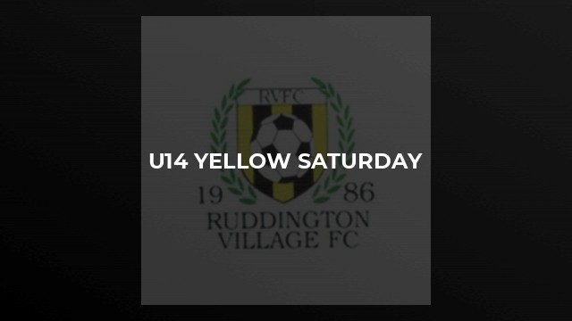 U14 Yellow Saturday