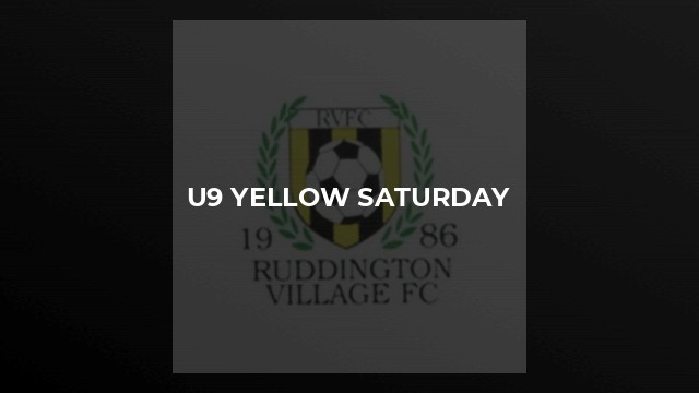 U9 Yellow Saturday