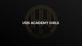 U12s Academy Girls