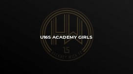U16s Academy Girls
