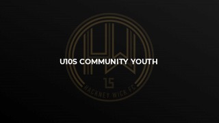 U10s Community Youth