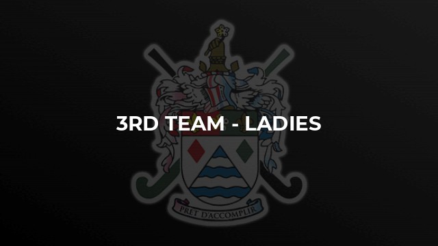 3rd Team - Ladies