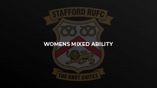 Womens Mixed Ability