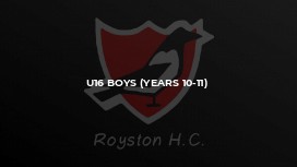 U16 Boys (Years 10-11)