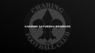 Charing Saturday Reserves