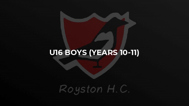 U16 Boys (Years 10-11)