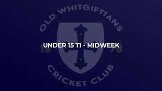 Under 15 T1 - Midweek