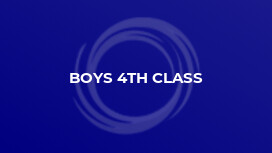 Boys 4th Class