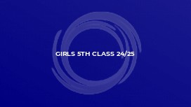 Girls 5th Class 24/25