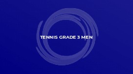 Tennis Grade 3 Men