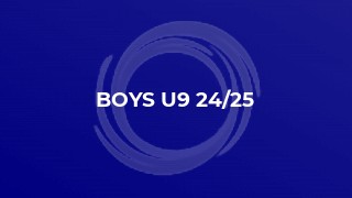 Boys U9 24/25