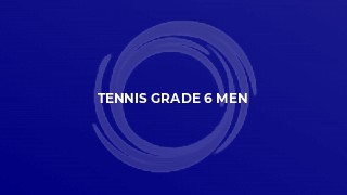 Tennis Grade 6 Men