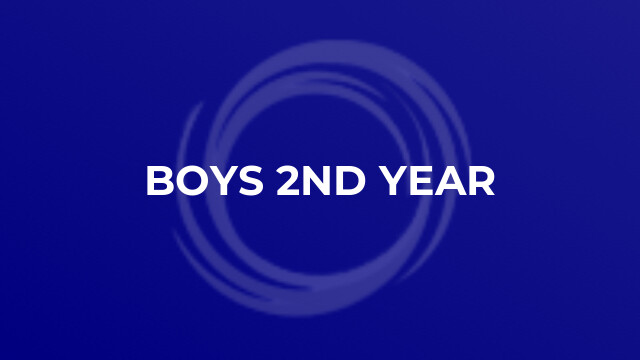 Boys 2nd Year