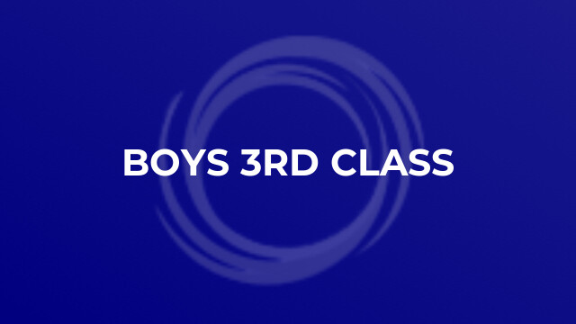 Boys 3rd Class