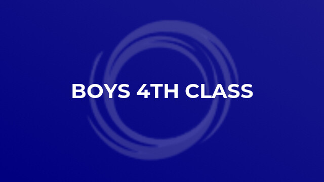Boys 4th Class
