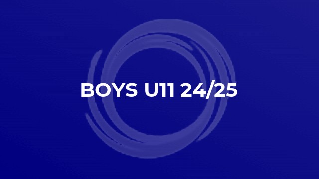 Boys U11 24/25
