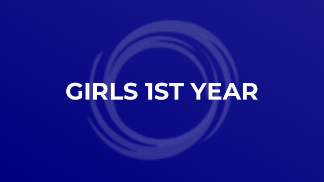 Girls 1st Year