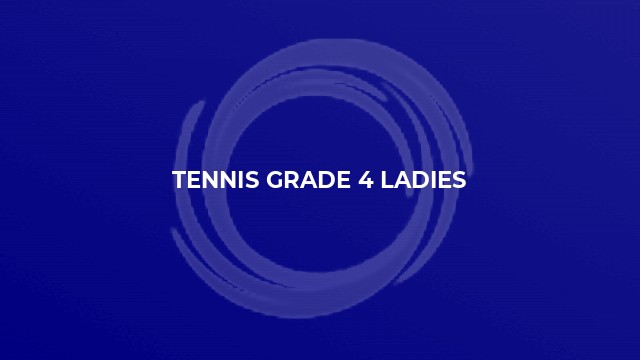 Tennis Grade 4 Ladies