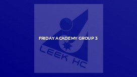 Friday Academy Group 3