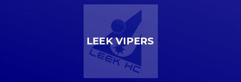 Leek Vipers v North Staffs Badgers