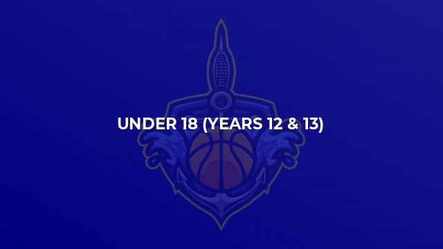 Under 18 (Years 12 & 13)