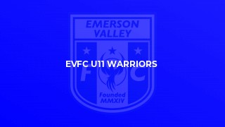 EVFC U11 Warriors