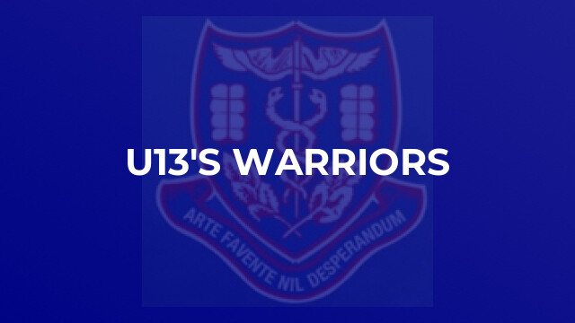 U13's Warriors