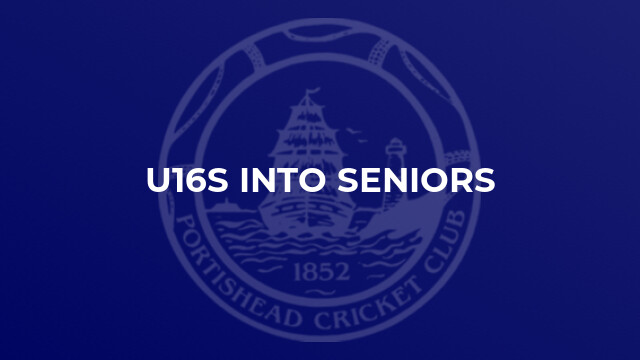 U16s into Seniors