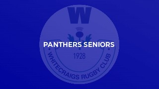 Panthers Seniors