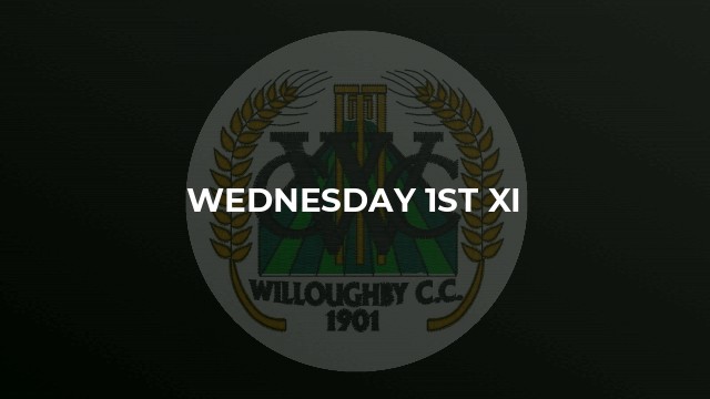 Wednesday 1st XI