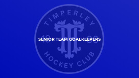 Senior Team Goalkeepers