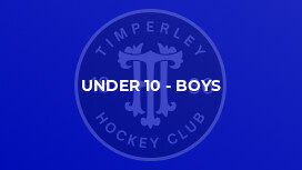 Under 10 - BOYS