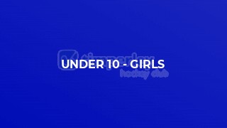 Under 10 - GIRLS