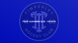 Timp Summer Lge - Youth