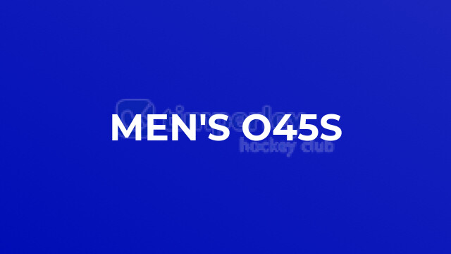 Men's O45s