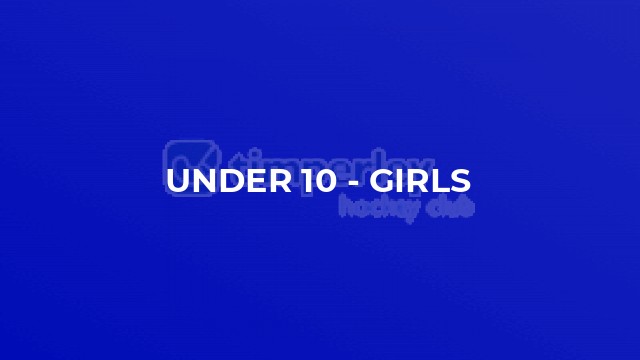 Under 10 - GIRLS