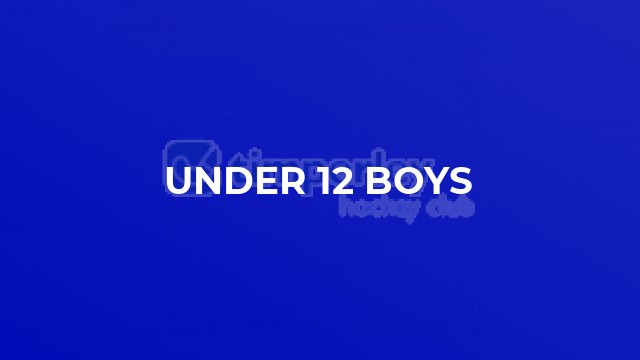 Under 12 BOYS