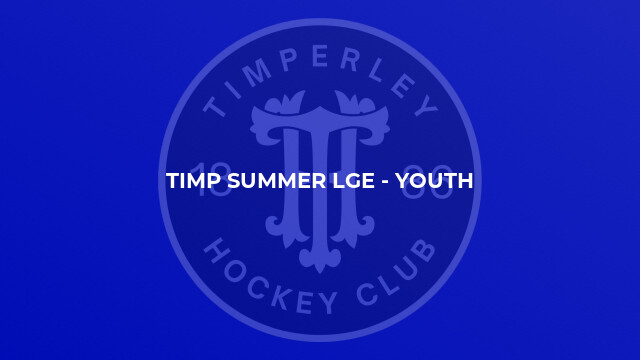 Timp Summer Lge - Youth