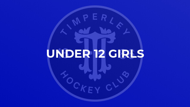 Under 12 GIRLS