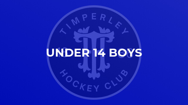 Under 14 BOYS