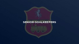 Senior Goalkeepers